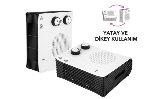 RAKS PF 20 PLUS Elektrikli Fanlı Isıtıcı 2000W - Görsel 4
